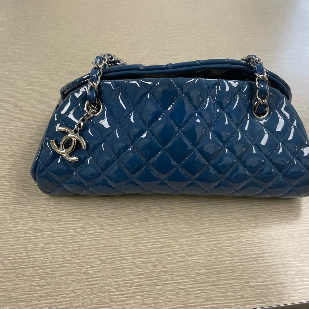 Chanel Navy Quilted Shoulder Bag